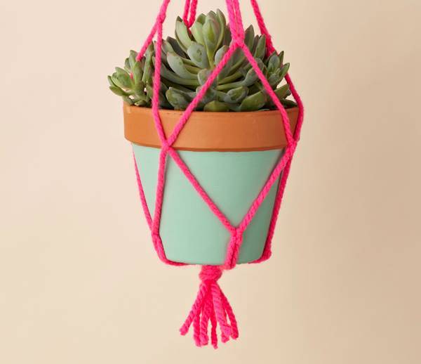 Macrame Plant Holder Tutorial